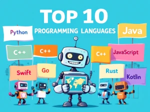 أفضل 10 لغات برمجة لتعلمها في عام 2025
