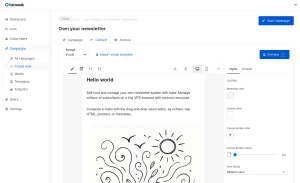 Listmonk: أفضل أداة مفتوحة المصدر لإدارة النشرات البريدية بدون اشتراكات